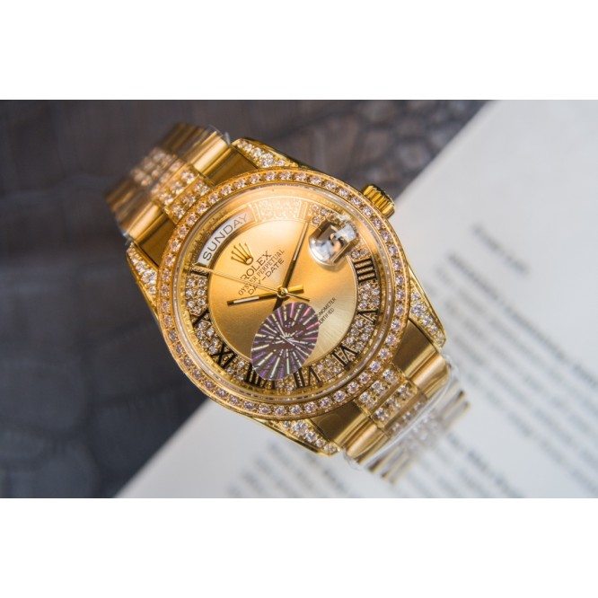 Rolex ロレックス SUPRE品 デイトジャスト Swiss 2836 ムーブメント搭載 GX-2001P1100-RO95