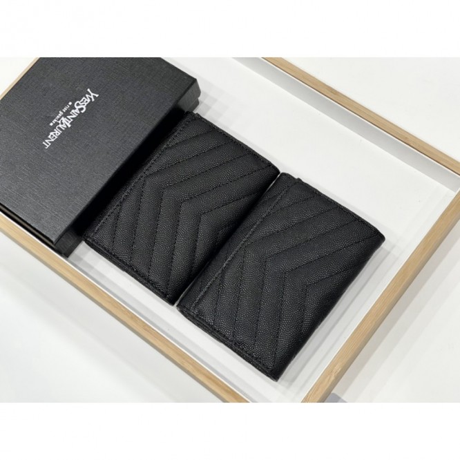 YSL・レザー コンチネンタルウォレット 財布 折財布