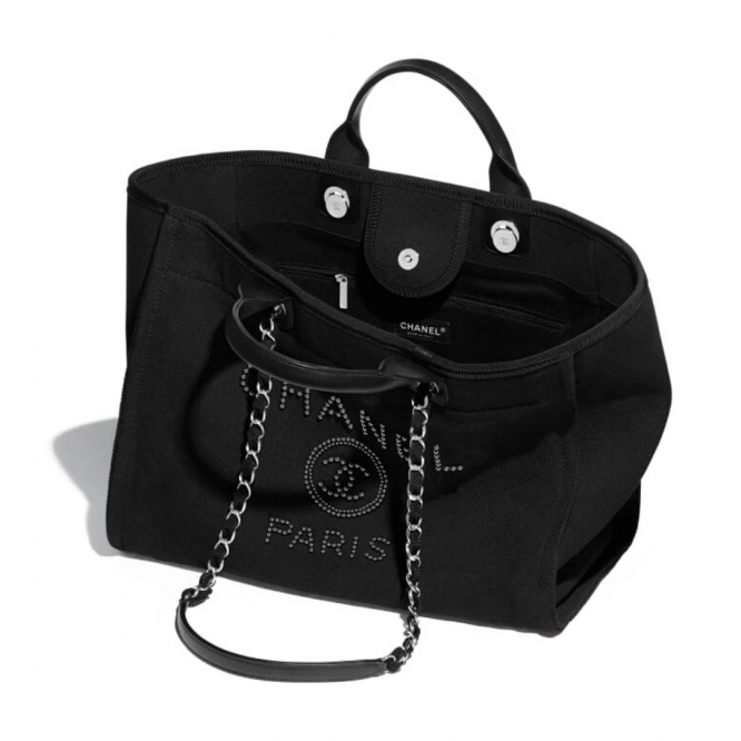 【CHANEL】ラージ ロゴ トート 超可愛い  収納性抜群！
