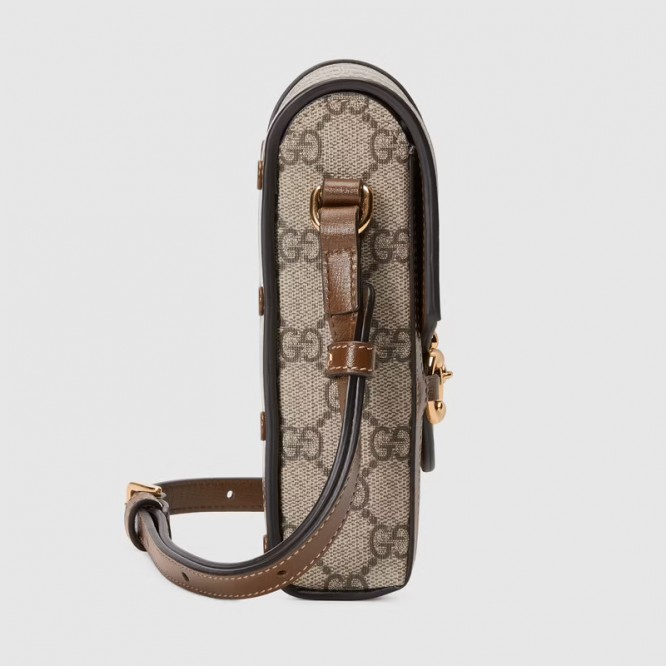 【オシャレ☆】GUCCI グッチ 〔グッチ ホースビット 1955〕ミニバッグ GGスプリーム ‎625615 92TCG 8563