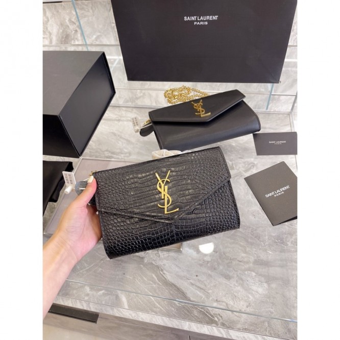 YSL・レザー コンチネンタルウォレット 財布 折財布