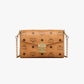 【世界中で大人気】MCM 〈Tracy〉 フラップ クロスボディバッグ ヴィセトス MYZ9SME04CO001