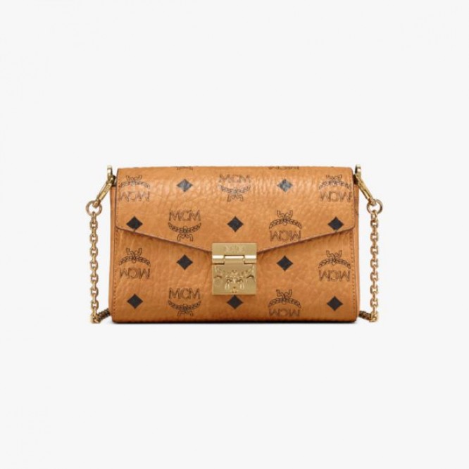 【世界中で大人気】MCM 〈Tracy〉 フラップ クロスボディバッグ ヴィセトス MYZ9SME04CO001