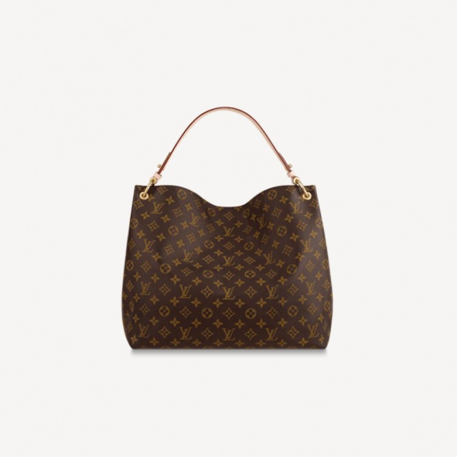 【1223更新商品】LOUIS VUITTON ルイ･ヴィトン グレースフル MM モノグラム ベージュ M43704