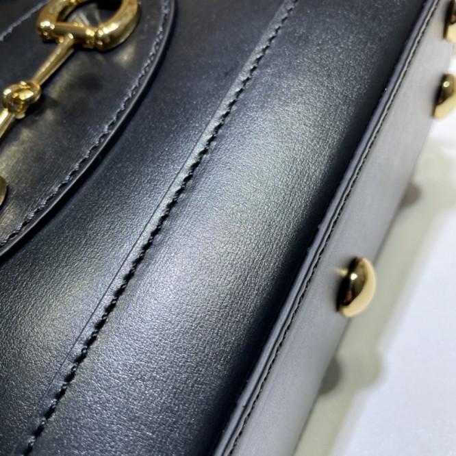 Gucci〔グッチ ホースビット 1955〕ミニ トップハンドルバッグ ‎640716