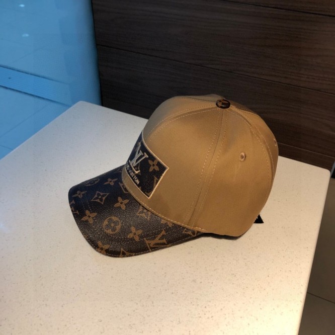 ルイ・2021年最新のキャップ LV ロゴキャップ スポーツ帽子 男女兼用 日よけ 野球帽 帽子 ベースボールキャップ