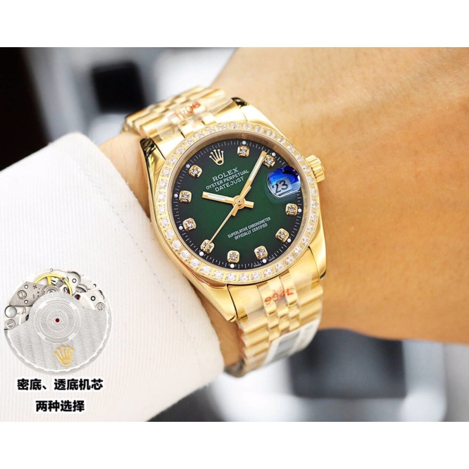 Rolex ロレックス メンズ デイトジャスト 8215 ムーブメント搭載 EP-2001P750-RO69