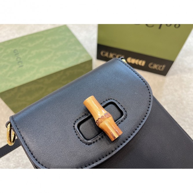 GUCCI バンブー ミニ ハンドバッグ