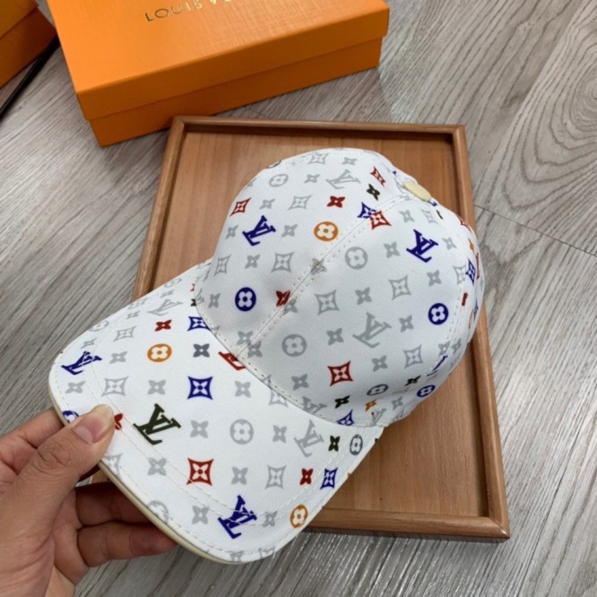 ルイ・2021年最新のキャップ LV ロゴキャップ スポーツ帽子 男女兼用 日よけ 野球帽 帽子 ベースボールキャップ