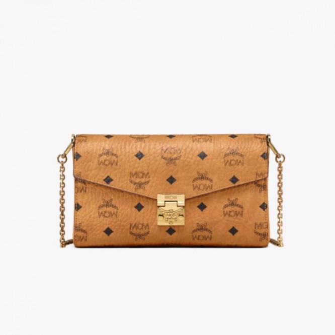 【世界中で大人気】MCM 〈トレーシー〉 フラップ クロスボディバッグ ヴィセトス MYZ9SME05CO001
