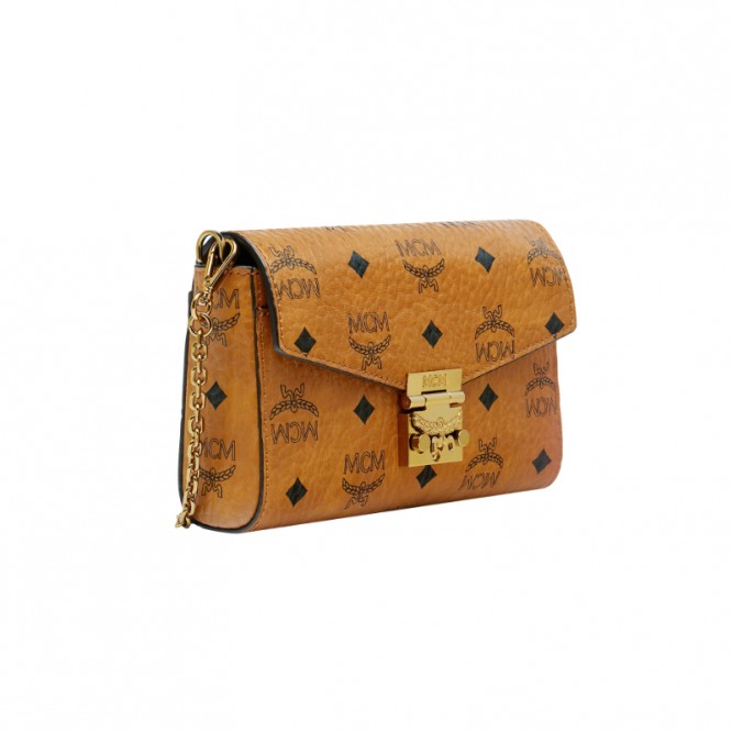 【世界中で大人気】MCM 〈Tracy〉 フラップ クロスボディバッグ ヴィセトス MYZ9SME04CO001