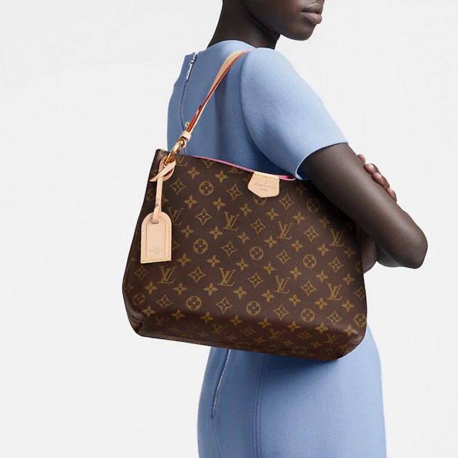 【1223更新商品】LOUIS VUITTON ルイ･ヴィトン グレースフル MM モノグラム PIVOINE M43703
