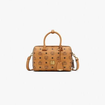 【世界中で大人気】MCM 〈エッセンシャル〉 ボストンバッグ ヴィセトス Essential Visetos Original ショルダーバッグ クロスボディバッグ MWB9SSE67CO001