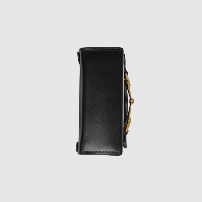 【オシャレ☆】GUCCI グッチ 〔グッチ ホースビット 1955〕ミニバッグ ブラック レザー 625615 0YK0G 1000