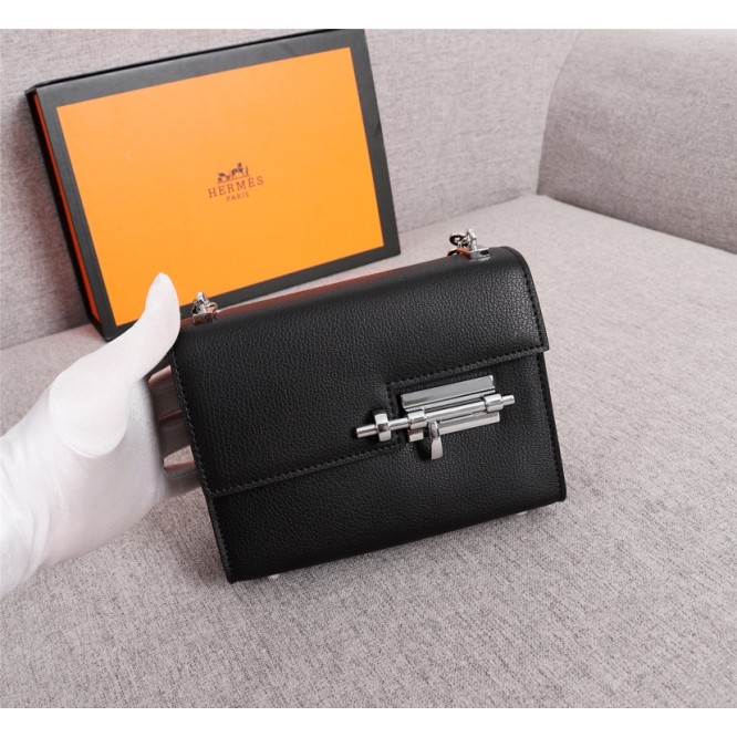 ★新入荷★HERMES エルメス Verrou ヴェルー ブリック チェーンショルダーバッグ ミニバッグ H073691CK89