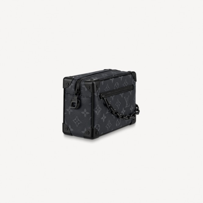 【2019春夏】LOUIS VUITTON ルイ･ヴィトン ミニ・ソフトトランク モノグラム・エクリプス M44735