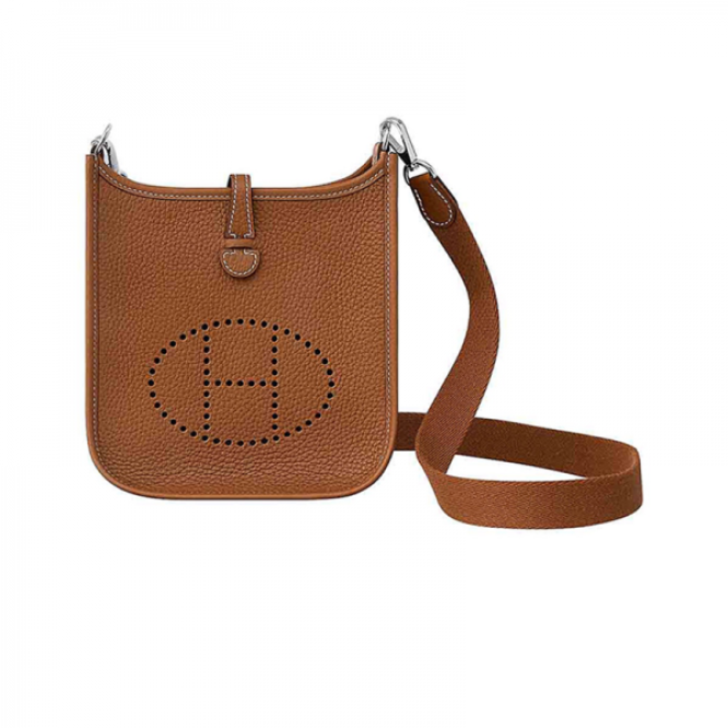 ★新入荷★HERMES エルメス Evelyne MINI エヴリン ミニ ショルダーバッグ 斜めかけ H069426CKCI