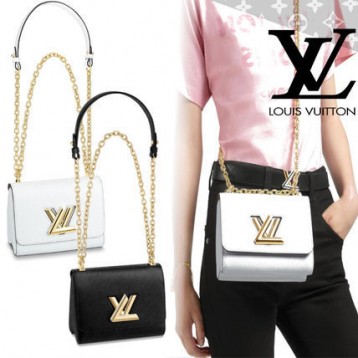 【Louis Vuitton】TWIST PM LVロゴロック ショルダーバッグ