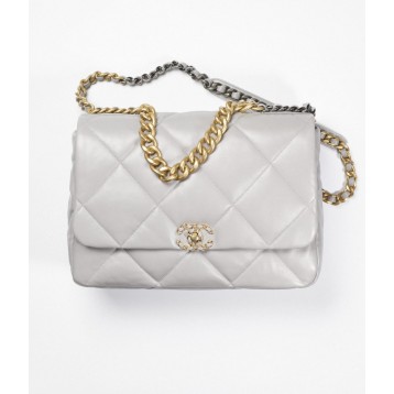 CHANEL 19 マキシ ハンドバッグ