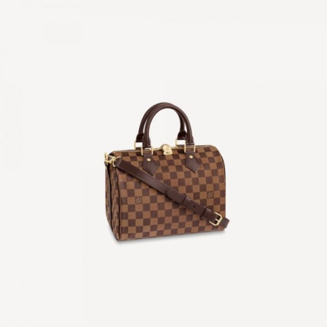 【最後の1点】LOUIS VUITTON SPEEDY 25 スピーディ・バンドリエール 25 ウィメンズ トートバッグ ショルダーバッグ ダミエ・エベヌ N41368 【最後の1点】LOUIS VUITTON SPEEDY 25 スピーディ・バンドリエール 25 ウィメンズ トートバッグ ショルダーバッグ ダミエ・エベヌ N41368
