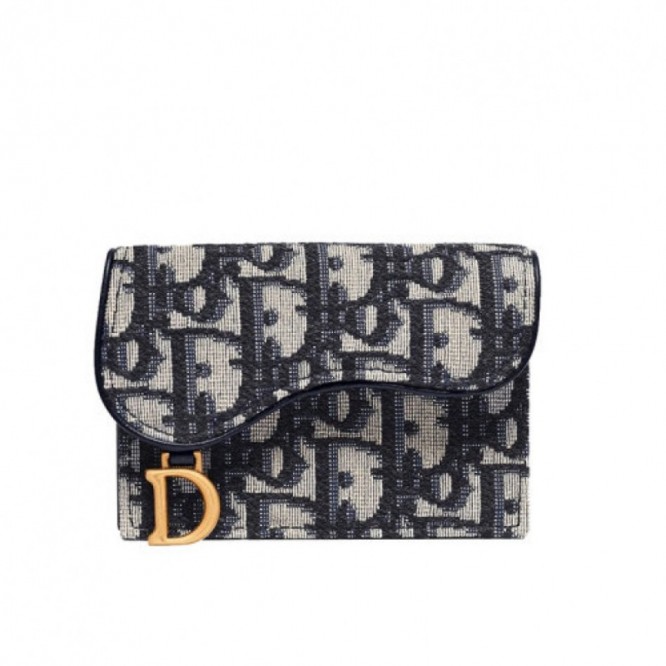 DIOR SADDLE フラップ カードホルダー