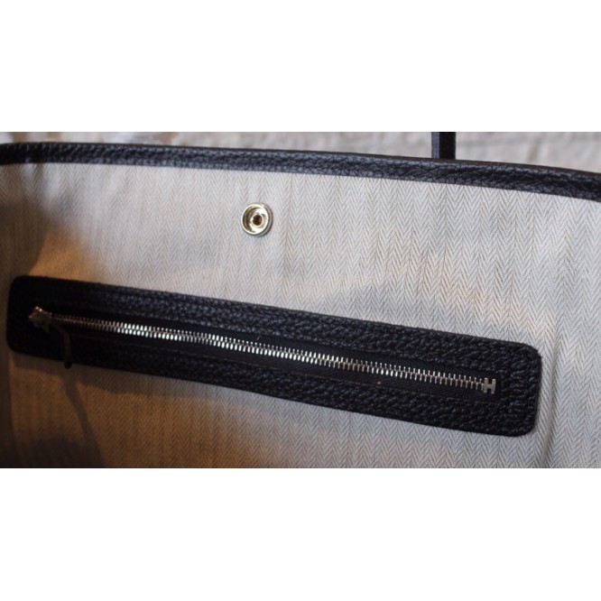 ★レア商品★HERMES エルメス Garden Party ガーデンパーティー 30 トートバッグ ブラック H051568CK89
