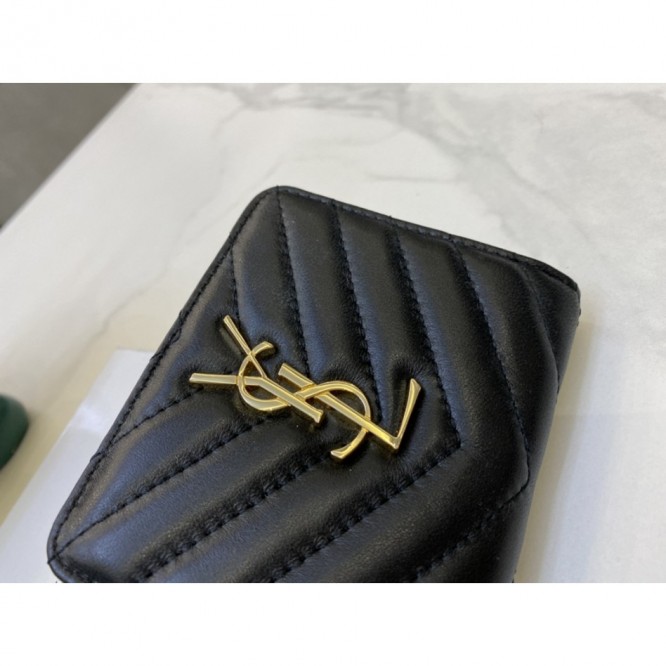 YSL・レザー コンチネンタルウォレット 財布 折財布