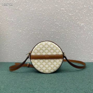 Celineラムレザー丸形小銭入り財布