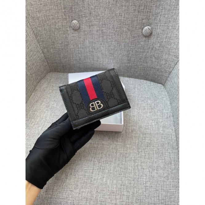 限定品【BALENCIAGA x GUCCI】☆HACKER カードケース ウォレット☆