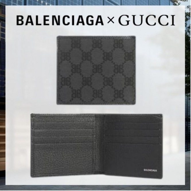 【限定品】BALENCIAGA x GUCCI HACKER コインケース無 折り財布