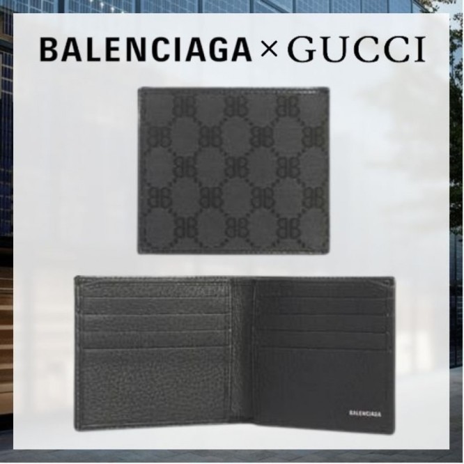 【限定品】BALENCIAGA x GUCCI HACKER コインケース無 折り財布