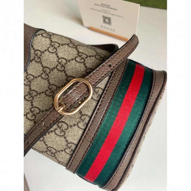 Gucci〔オフィディア〕ミニGG バケットバッグ