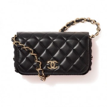 【人気商品】CHANEL シャネル マトラッセ フラップフォンケース ミニバッグ AP2533 B07147 94305
