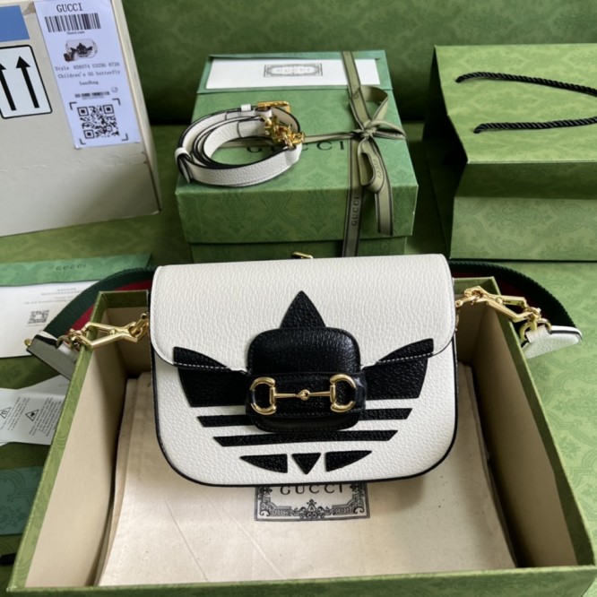 【GUCCI×adidas】ホースビット 1955 ミニバッグ 