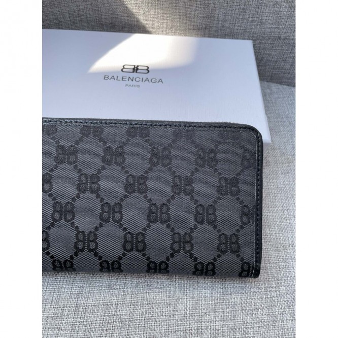 【BALENCIAGA × GUCCI】☆限定品☆ハッカー ジップウォレット