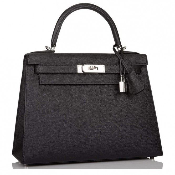 【0111更新】HERMES エルメス Kelly ケリー エプソン ブラック シルバー金具 MiniKelly ミニケリー 19cm/20cm/28cm/32cm
