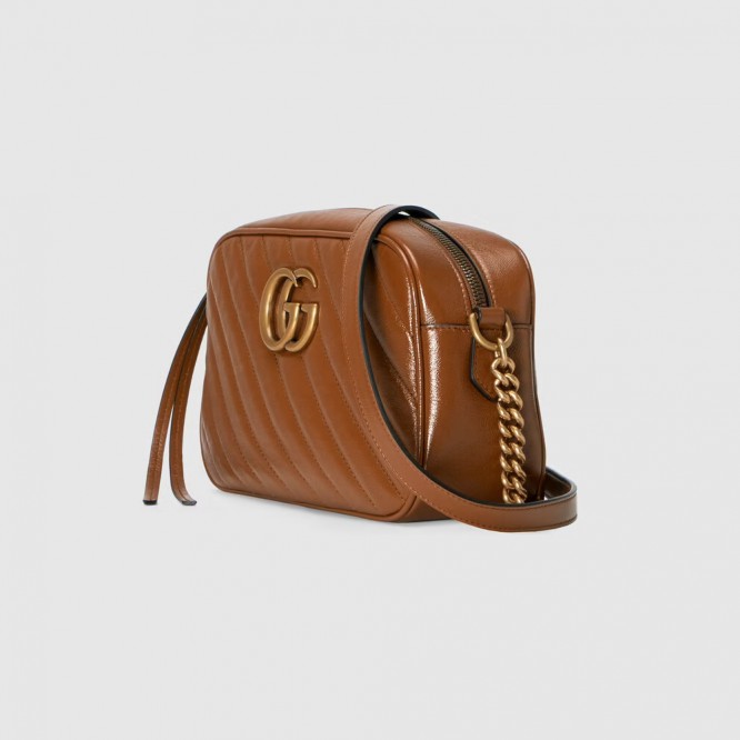 【人気アイテム☆】GUCCI グッチ 〔GGマーモント〕キルティング スモール ショルダーバッグ 447632 0OLFT 2535