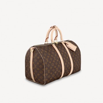 【完売間近】LOUIS VUITTON ルイ ビィトン キーポル・バンドリエール 45 M41418