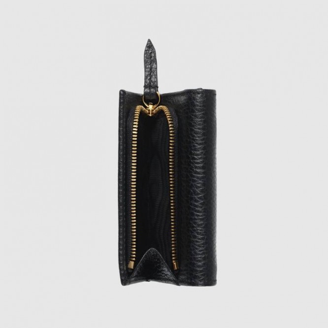 【GUCCI】3つ折り財布〔GGマーモント〕ミディアム ウォレット