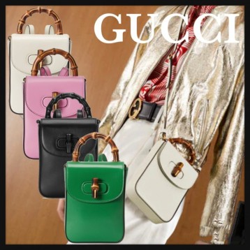 GUCCI バンブー ミニ ハンドバッグ