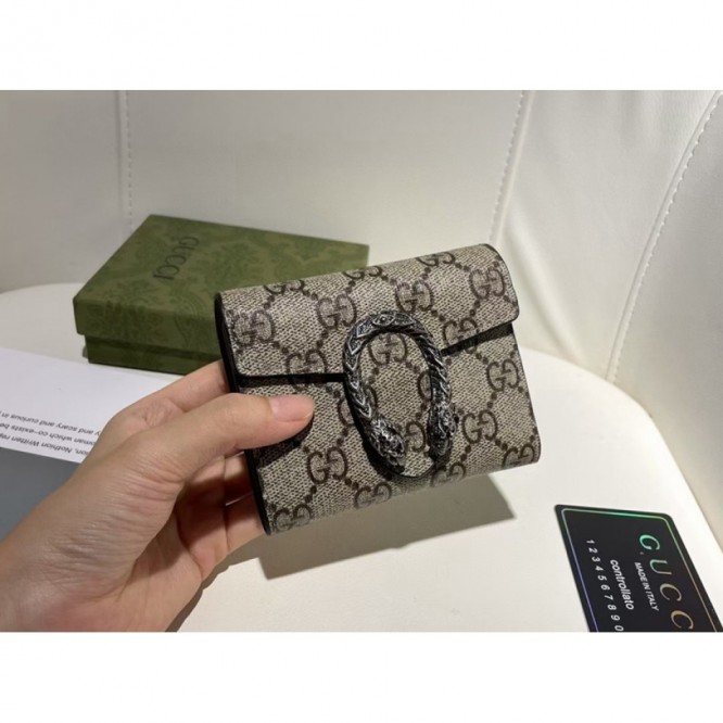 Gucci・〔GGマーモント〕カードケース ウォレット財布