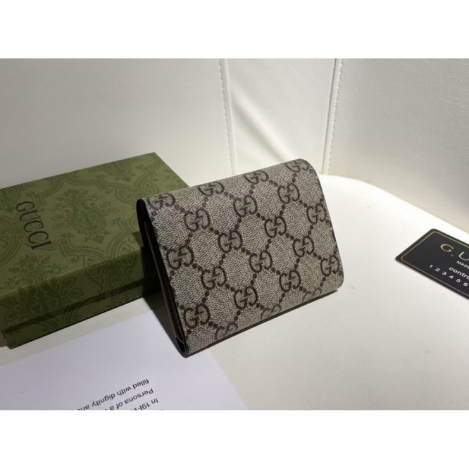 Gucci・〔GGマーモント〕カードケース ウォレット財布