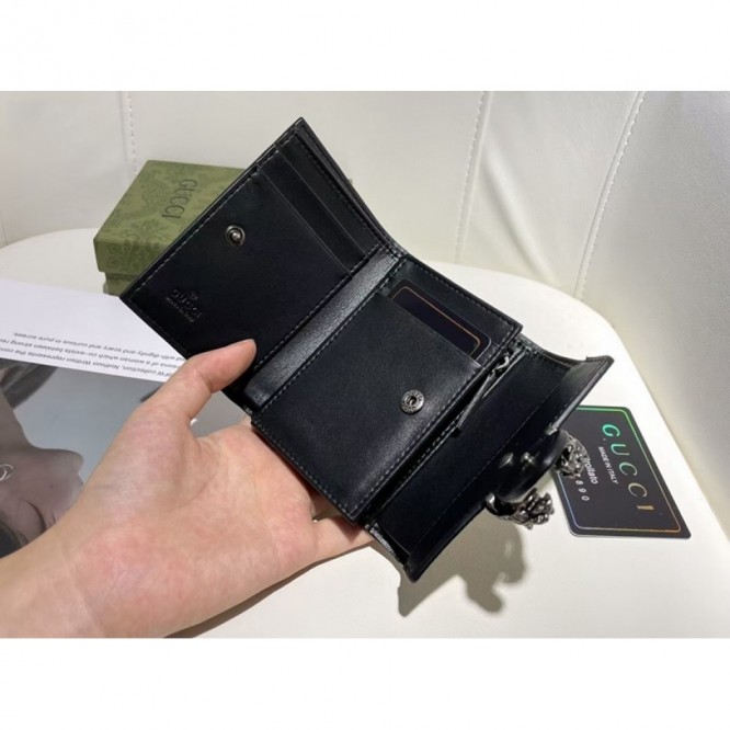 Gucci・〔GGマーモント〕カードケース ウォレット財布