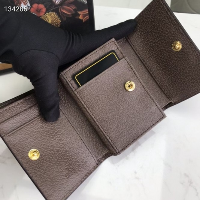 Gucci・〔オフィディア〕GG 三つ折り ウォレット財布