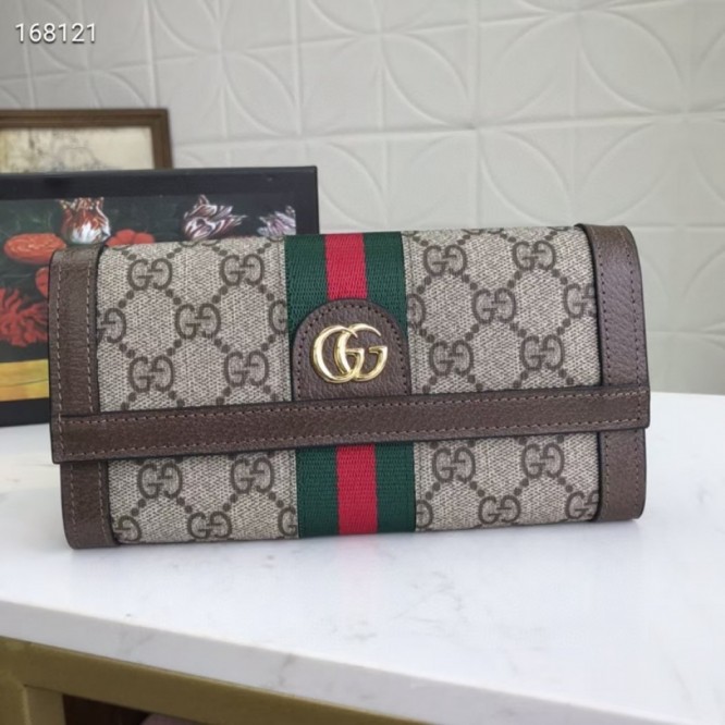Gucci・【GUCCI】グッチ*オフィディア GG コンチネンタルウォレット 長財布