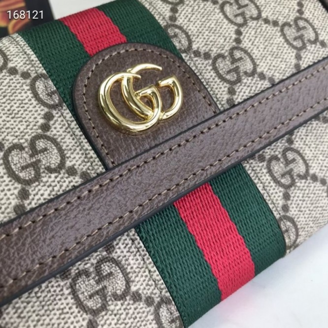 Gucci・【GUCCI】グッチ*オフィディア GG コンチネンタルウォレット 長財布