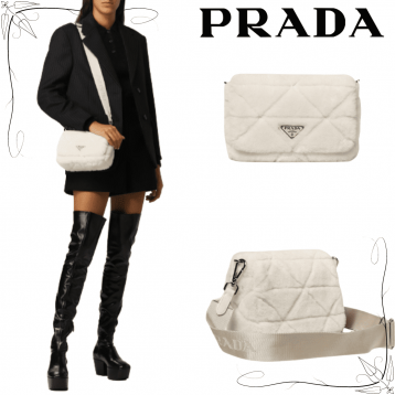【数量限定】2022秋冬新作 PRADA Terry バッグ