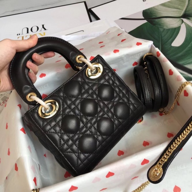 ディオール LADY DIOR ミニバッグ エレガント