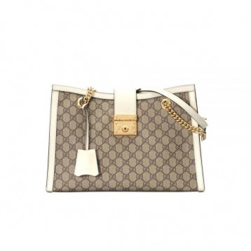 【定番人気☆代表作】GUCCI 〔パドロック〕GG ミディアム ショルダーバッグ 479197 KHNKG 9761
