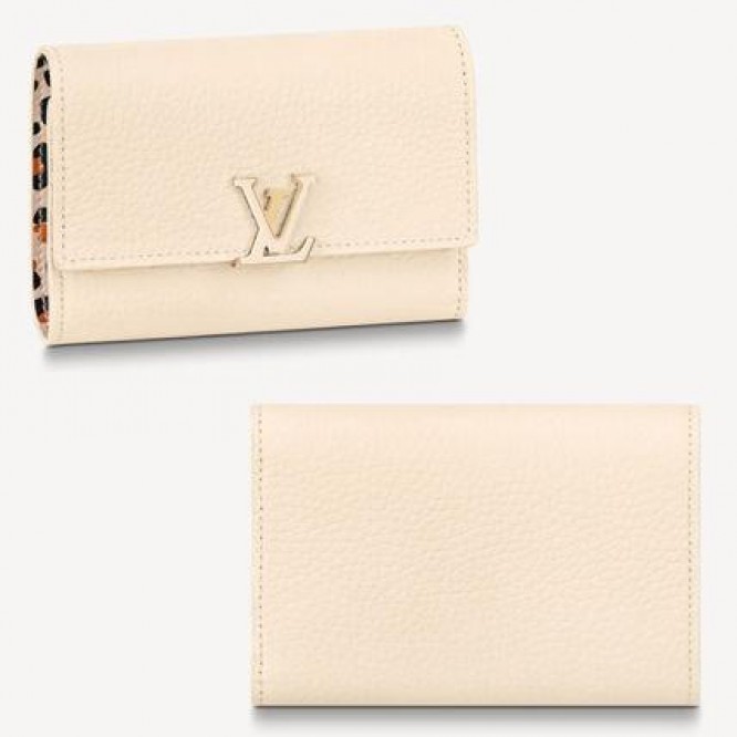 21FWレオパード》LV／ポルトフォイユカプシーヌコンパクト